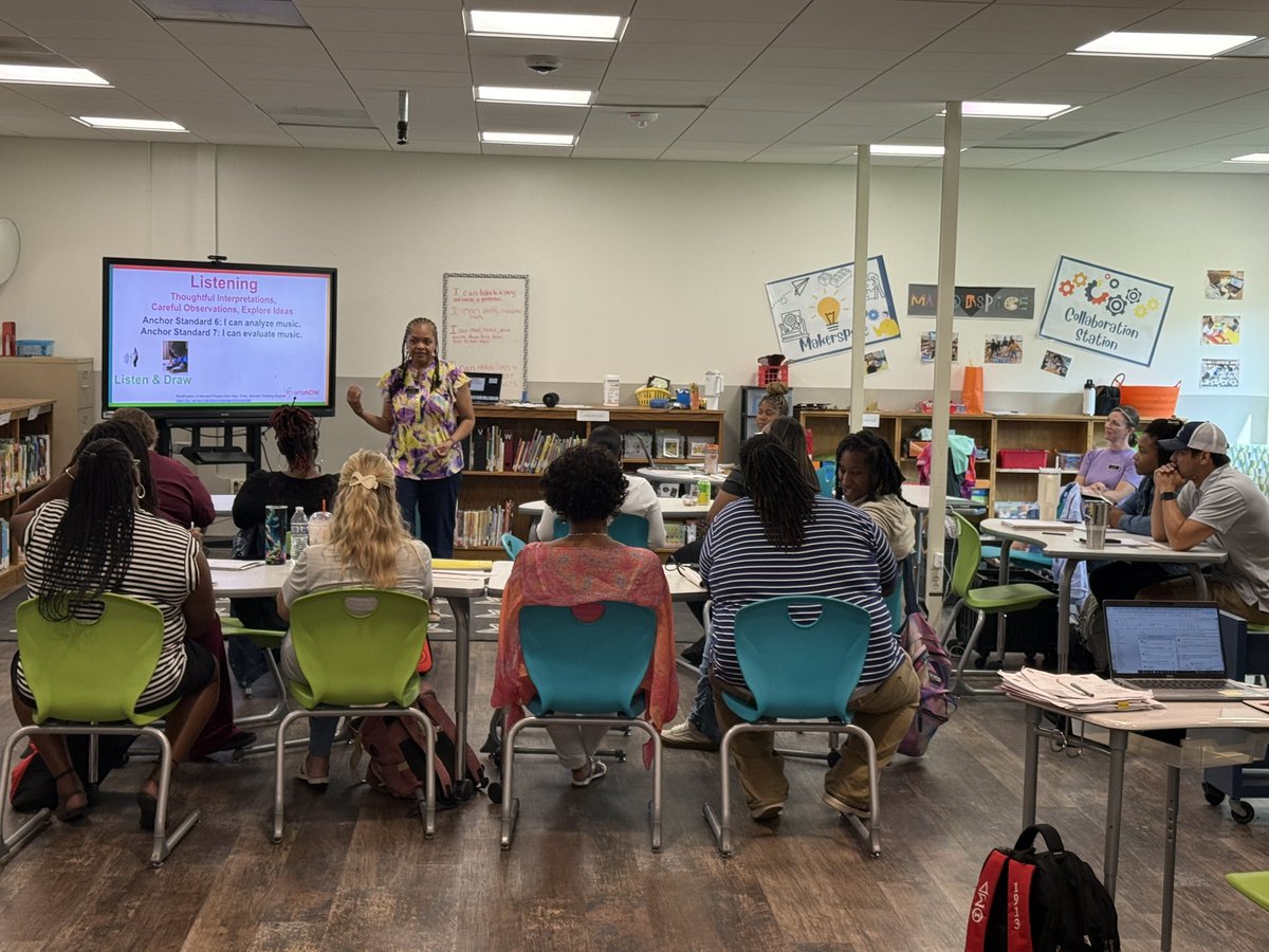 MISTER_B_Cohens's tweet image. The teachers at BFESCPA had a great session today on #artsintegration unit planning with @ArtsNOW1! We are looking forward to a lot of amazing learning opportunities this year! #magnetschoolsofamerica #AVIDElementary #creativeandperformingarts