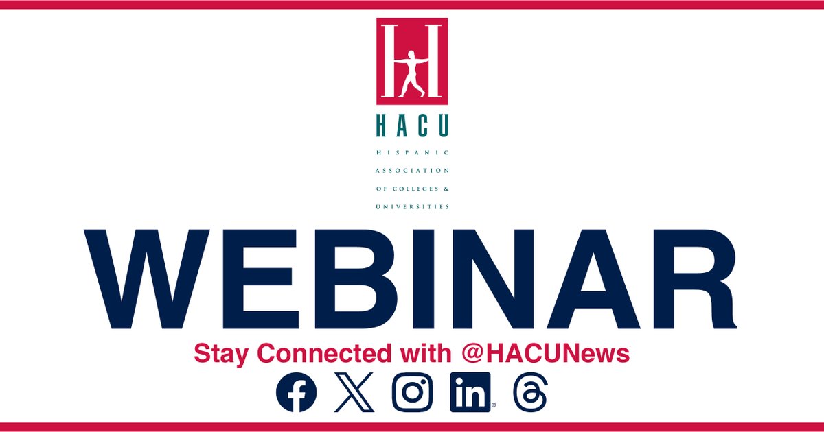 Join the upcoming <a href="/Deloitte/">Deloitte</a> webinar on August 13 at 2:00 p.m. CT, titled "Maximizing Your Online Presence." This webinar is for students attending a HACU-member institution. For more information and to register, click the link below.
bit.ly/46oYz7i