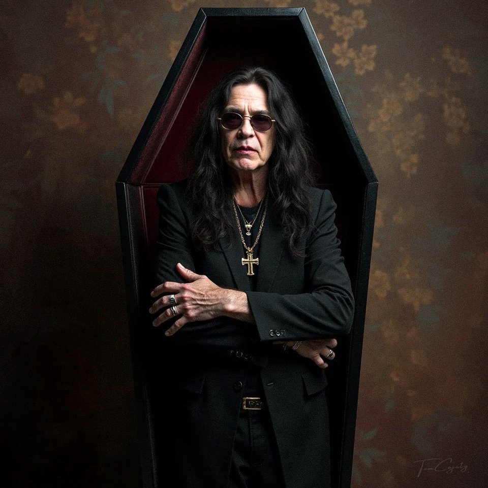 tomcajaty's tweet photo. Ozzy deixa essa vida de uma maneira que combina muito com o que ele sempre foi: Morrer depois do último Show... É como deixar a vida sob os aplausos eternos!  🦇

REST IN PEACE, Ozzy! 
Obrigado! 

@ozzyosbourne 

#ripozzy #ripozzyosbourne https://t.co/SJyUfyAkJE