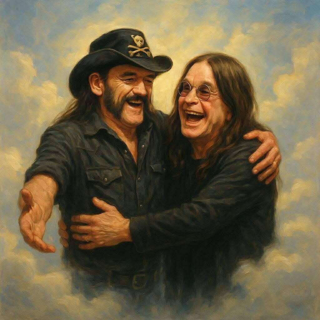 the_church666's tweet image. That supergroup up there just turned it up to 11!!
Ozzy, Randy, Lemmy, Taylor.
🤘💀🤘