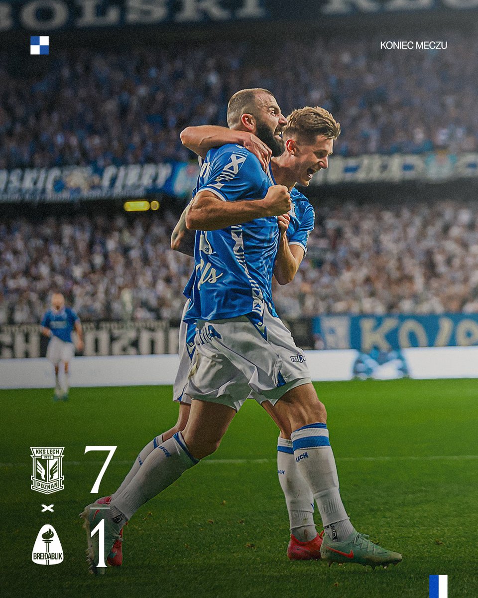 🏁 Pierwszy krok w kierunku awansu wykonany!
__
90'+4 #LPOBRE 7:1