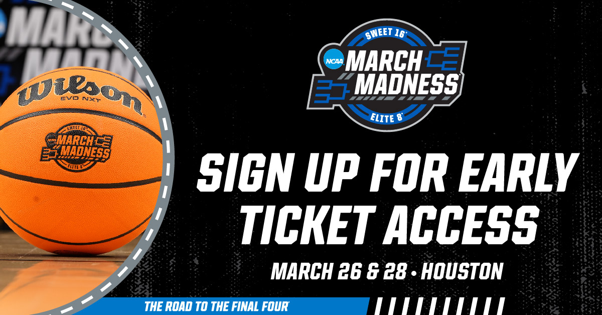 HCHSA's tweet image. Experience March Madness LIVE as it returns to Houston in 2026! Sign up to receive exclusive presale opportunities!
🔗 : hchsa.info/4nXqul2