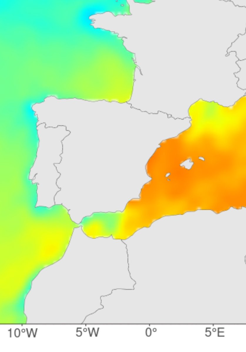 Paco_Almanzor's tweet image. Ha refrescado Alborán... 
Agua en Málaga a 18°C