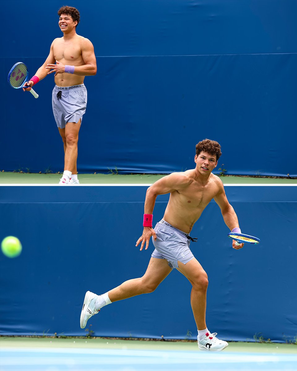 TennisChannel's tweet image. Big Ben ๐ค
Streaming on the Tennis Channel App at 6pm ET ๐ฅ