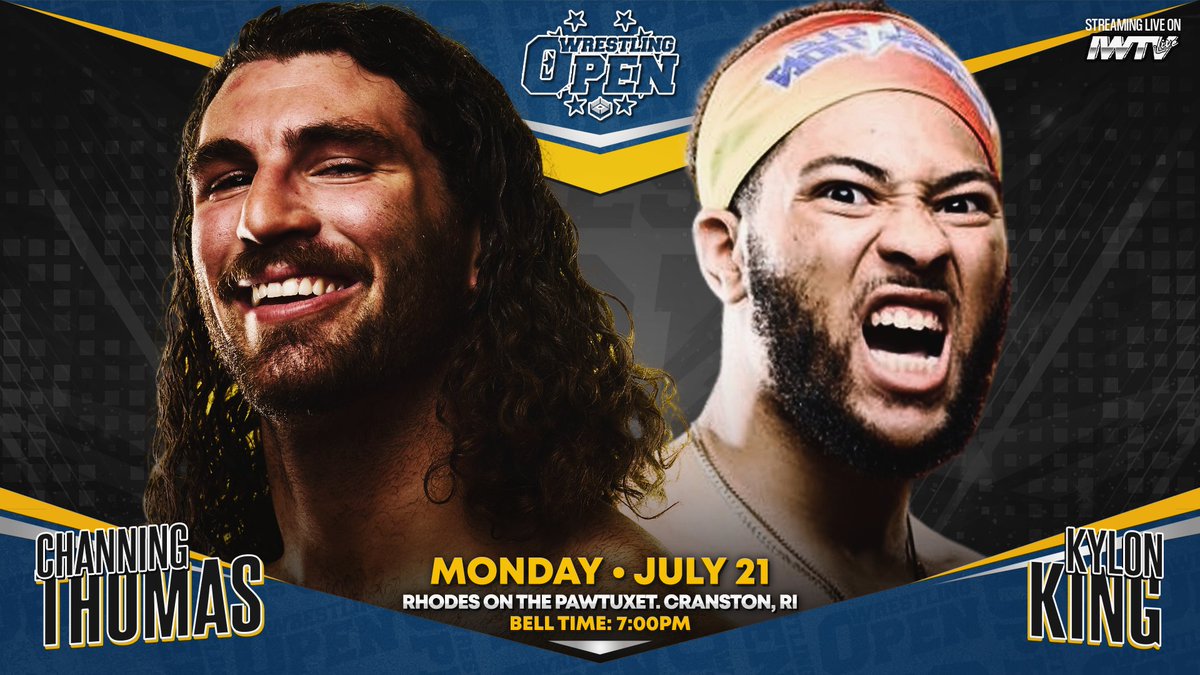 indiewrestling's tweet image. Now On Demand
@WrestlingOpenRI Ep 16
@ChanThomasPro v @LittleKylon
@ItsDustinWaller @TheOxxAdams v @LoveDoug_ @numberone_dojo
@TheBobbyOrlando v @bradbay1or
@victorious_brg v @YoungGlory__
@Brick_City_BC v @justgal_ @thespotlightJZ
& more!
independentwrestling.tv/player/XgvjwZO…