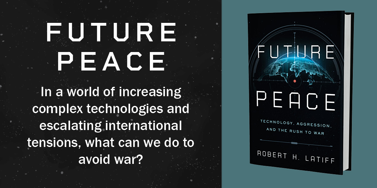 UNDPress's tweet image. "FUTURE PEACE is a prophetic work that calls government, #Military, industry, and #Technology leaders, along with concerned citizens, not only to recognize this important inflection point but also to act urgently." ~Naval War College Review
Book: bit.ly/2X4qPL5