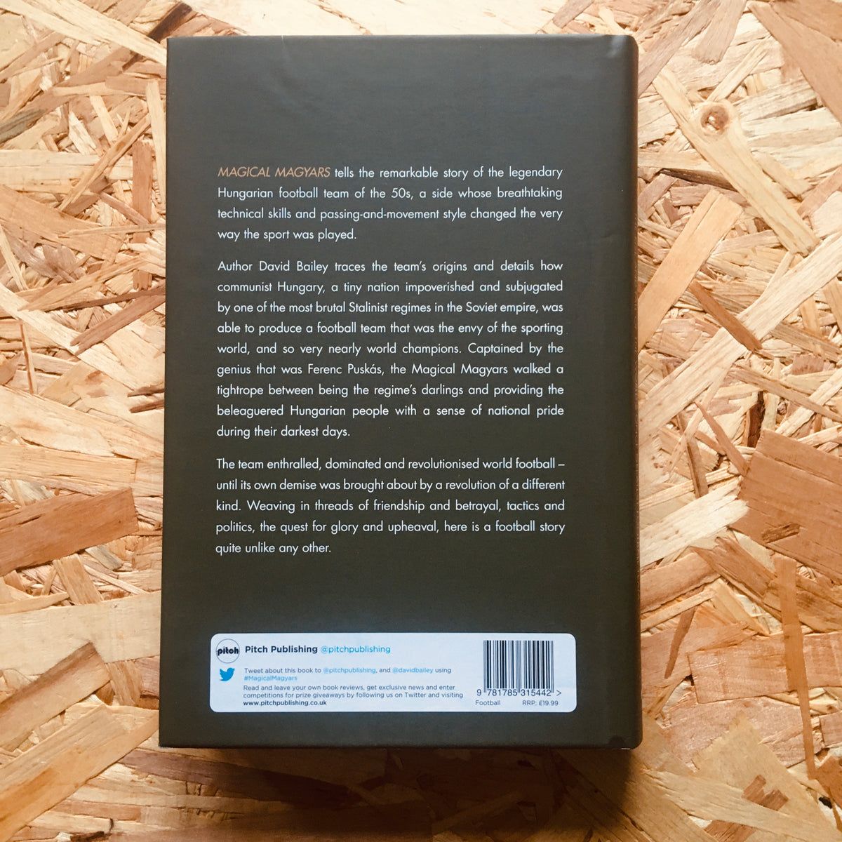 StanchionBooks's tweet image. πππππππ | MAGICAL MAGYARS by David Bailey
ππΊ The remarkable story of the legendary Hungarian football team of the 50s, a side whose breathtaking technical skills and passing-and-movement style of play changed the very way the sport was played.
π stanchionbooks.com/products/magicβ¦