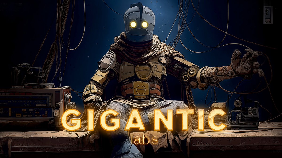 Introducing "Gigantic labs", a web3 game studio by <a href="/GiantAntics/">The Giant</a> building exclusively on <a href="/_portals_/">Portals</a>.

Follow us and retweet this post to be the first to see what we've been cooking 🤝