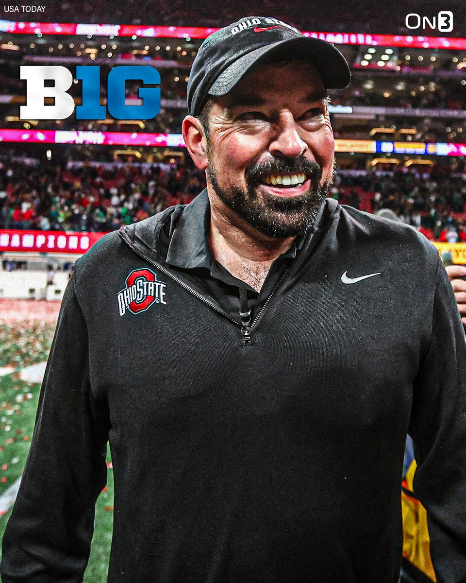On3sports's tweet image. NEW: Ohio State head coach Ryan Day tells @PeteNakos_ he believes the Big Ten is the best league in college footballI:
"I think we've got some really good teams. Our play over the last couple of years has spoken for itself. Look at the results and national championships from…