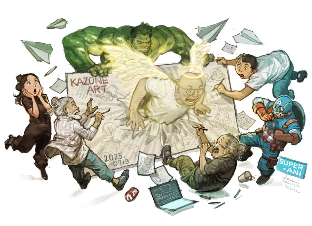 Drawn by Stonehouse at the Live Drawing Show 😄 #KazoneArt #KimJungGi
superanius.com