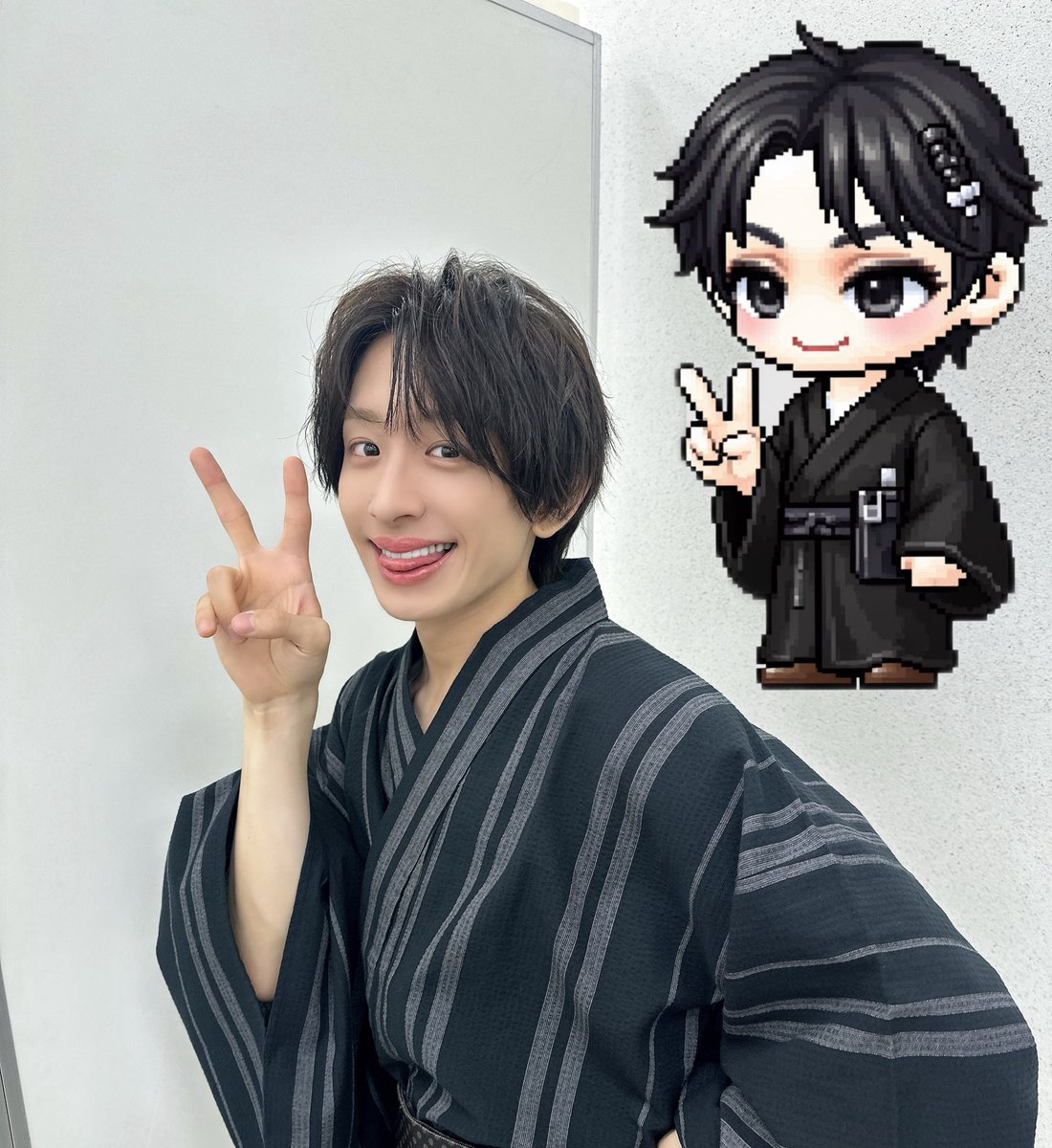 おはよう☀ 浴衣好評で嬉しい^ ^ 浴衣＝平成感 みたいなイメージに