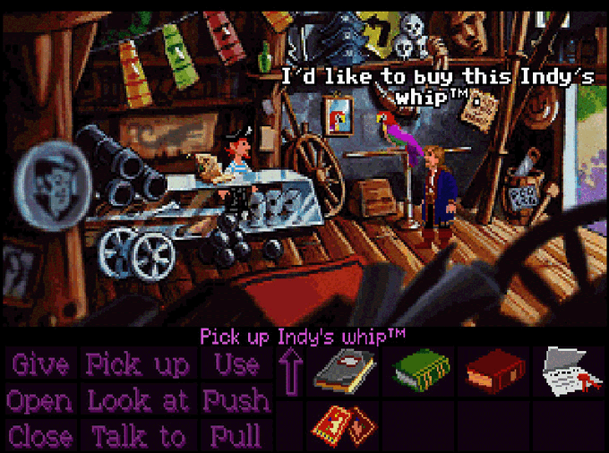 POStudios's tweet image. Monkey Island 2: LeChuck&apos;s Revenge, 1991. LucasArts.