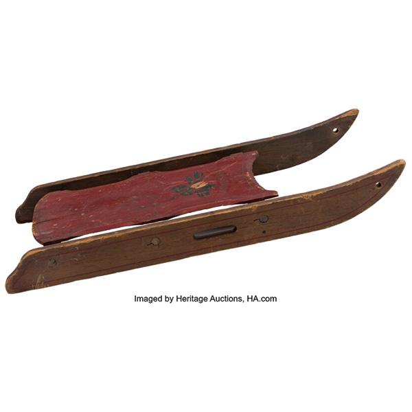AntiqueTrader's tweet photo. "🎬 Rosebud rides again for $14.75M! 🎬 One of only three known on-screen sleds from Citizen Kane has sold at auction for $14.75 million, setting a new bar for movie memorabilia. A must-share moment for collectors of cinematic and pop-culture artifacts!

🔗https://t.co/IjjW3MED1o https://t.co/vsD8d9BzkN