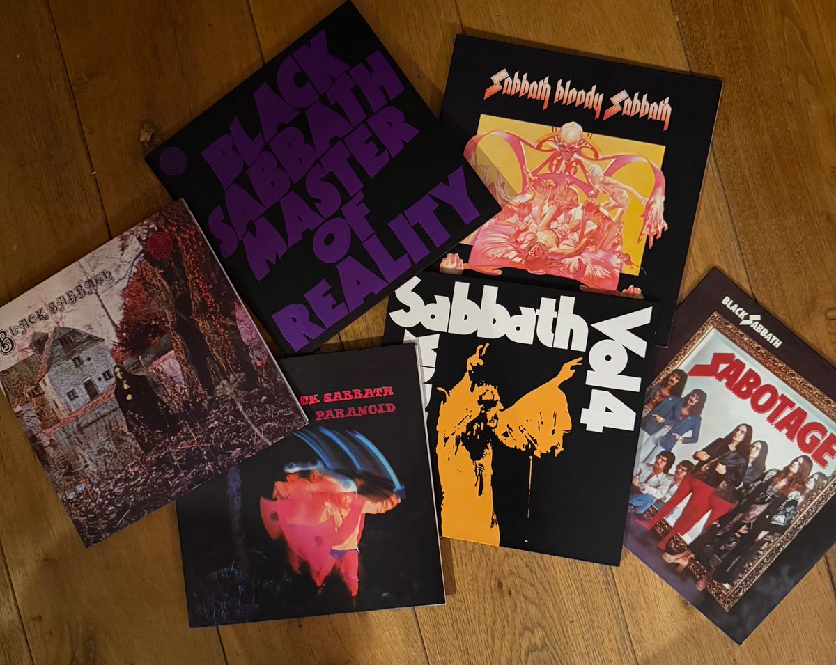 Ozzy &amp; Tony &amp; Bill &amp; Geezer. Hard pushed to think of a better six album run in any genre. Quality.