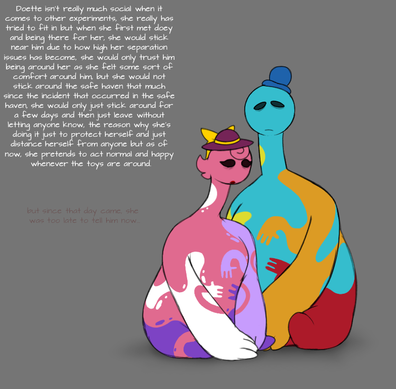 JuliaStudio53's tweet image. I guess some info about Doette 
(I did some changing on her design a bit)

#PoppyPlaytime #PoppyplaytimeOC