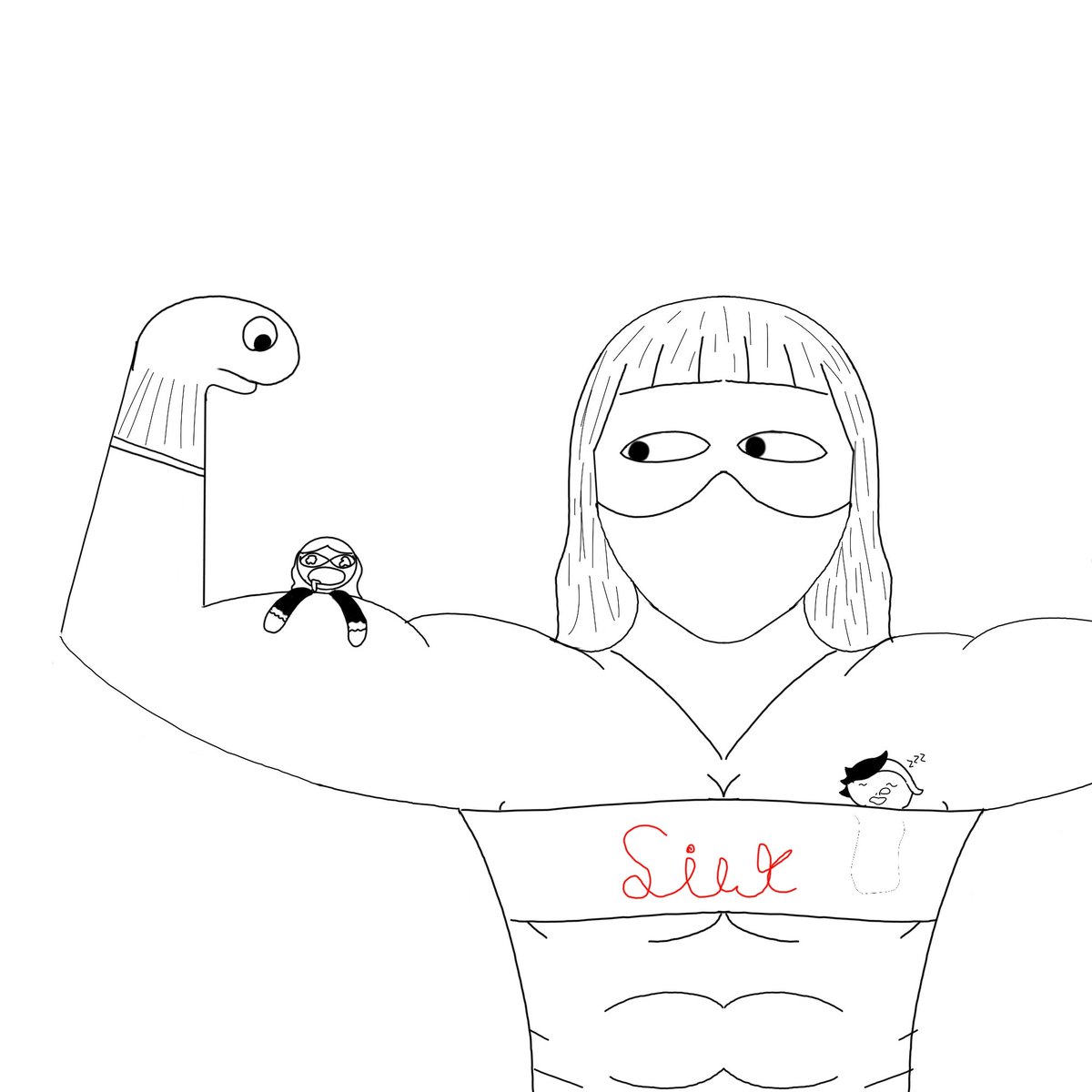 Artalogspdr's tweet image. Muscular Cindy... Yes... It must be canon...
