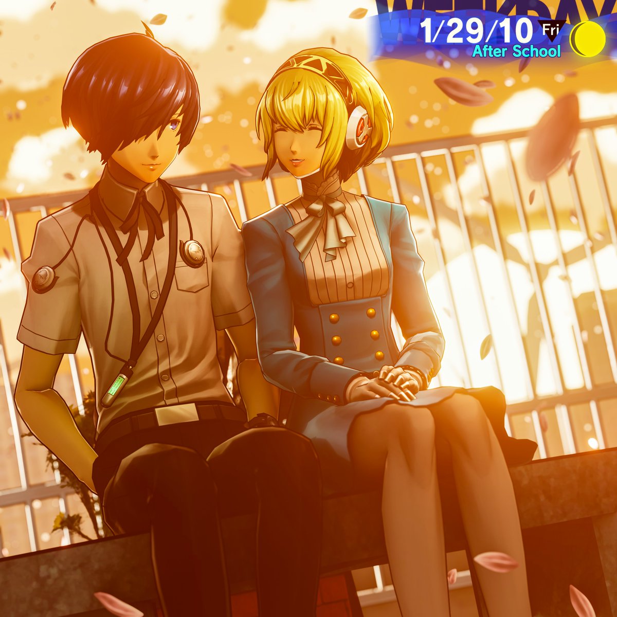 JrrizzoYT's tweet image. Aikoto Week Day 2 - Peaceful Days
#AikotoWeek2025 #Persona3 #Aikoto