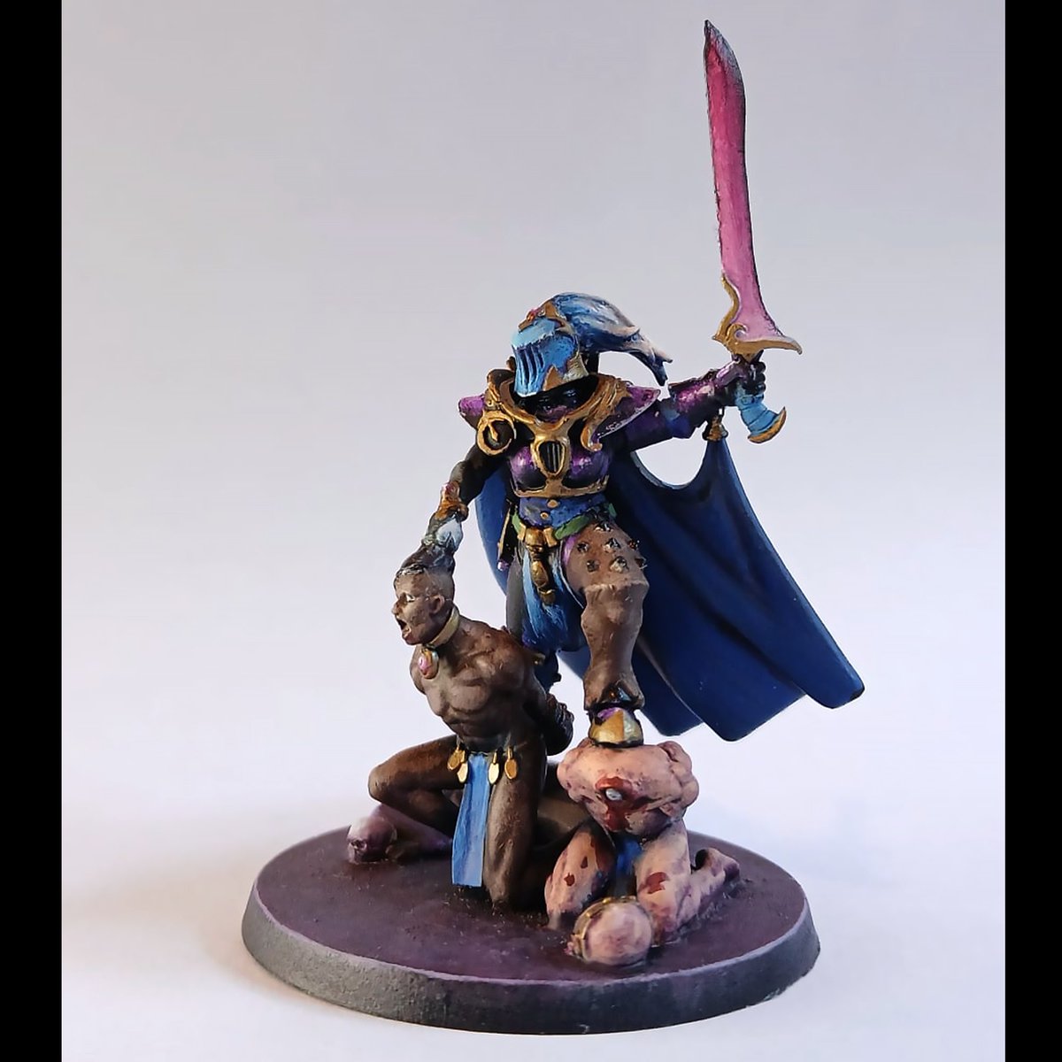 Argoset1's tweet photo. #dakkapaintingcontest submission for the Gomorrah Idolaters project by @DakkaDakkaStore . It printed great and was really fun to paint. https://t.co/q2rDUQ5Bil