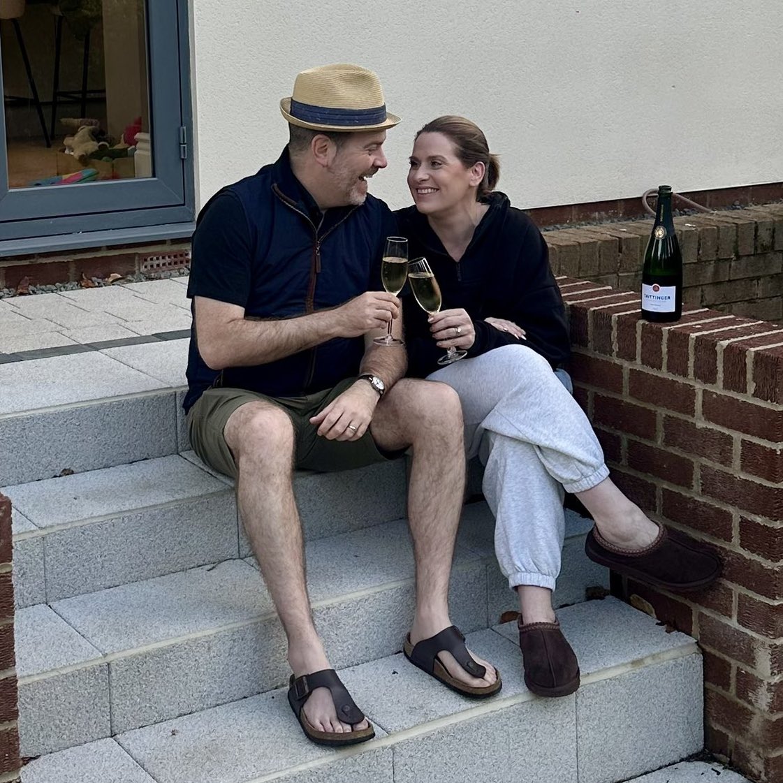 northumbriana's tweet image. Happy Anniversary to the beautiful, kind, always multi-tasking and generally amazing @Jen86_north! Two years in and still smiling ❤️❤️🥂