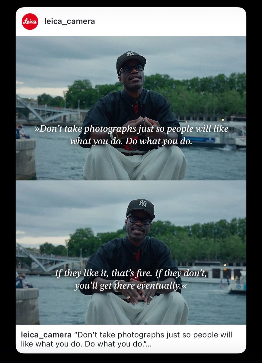 Few words from the video with Leica