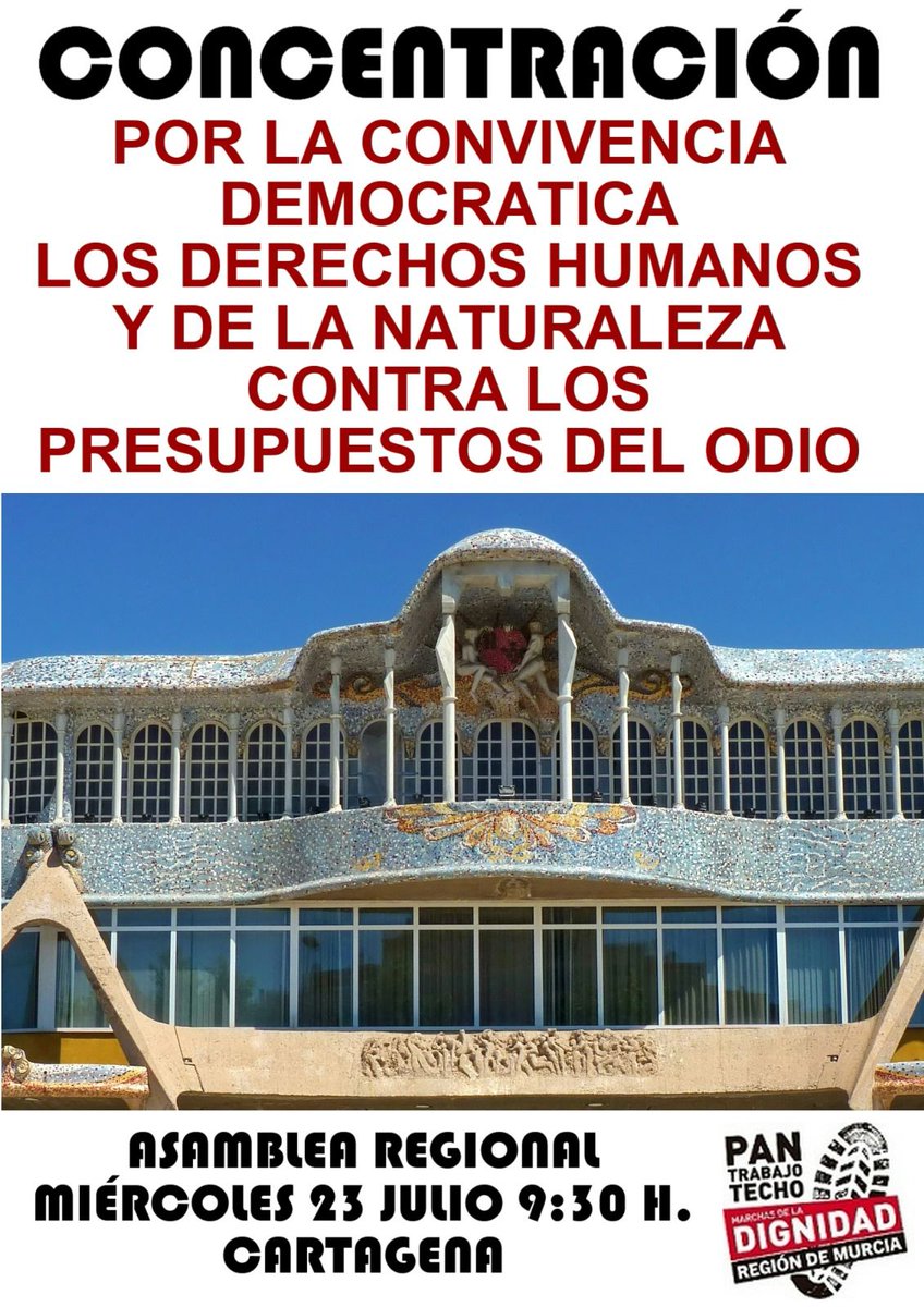 ¡Os esperamos mañana para seguir defendiendo la protección del Mar Menor!
