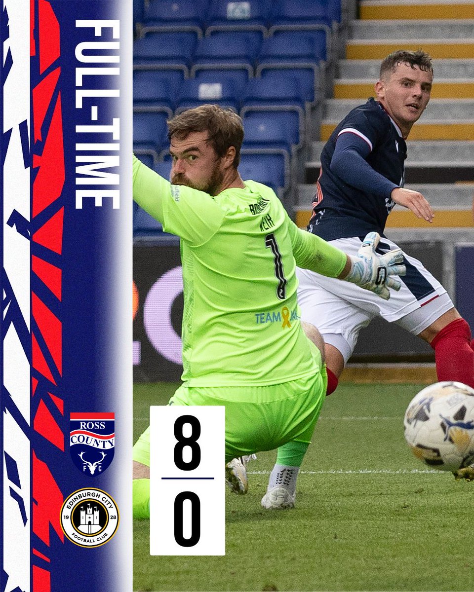 RossCounty's tweet image. Full-time here in Dingwall.
A Hale hat-trick, Henderson and Coyle with two each, followed up by a goal from Phillips!