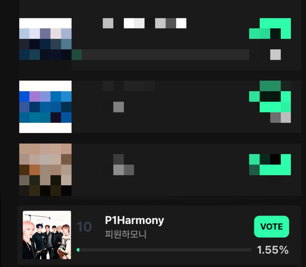 p1hpopbase's tweet photo. [🗳️] P1Harmony is nominated for 2 different award shows!! 🏆 

1. iMBC AWARDS - BEST GROUP 
▫️Vote on IDOLCHAMP (app) 
▫️1 vote = 🩷20 
▫️Voting ends: 2025.8.1 - 23:59 (KST) 
▫️Current ranking: 17 

2. Jupiter Music Awards 2025 - Male Group Of The Year 
🔗: https://t.co/t3CCznbilr

▫️Vote on Mubeat, Fancast, MY1PICK & picnic 
▫️5 votes/day
▫️Voting ends: 2025.8.1 - 13:00 (KST) 
▫️Current ranking: 10

P1ECE, please go vote!🫰

#P1Harmony #피원하모니 #P1H #P1ECEVOTE #P1ECE
