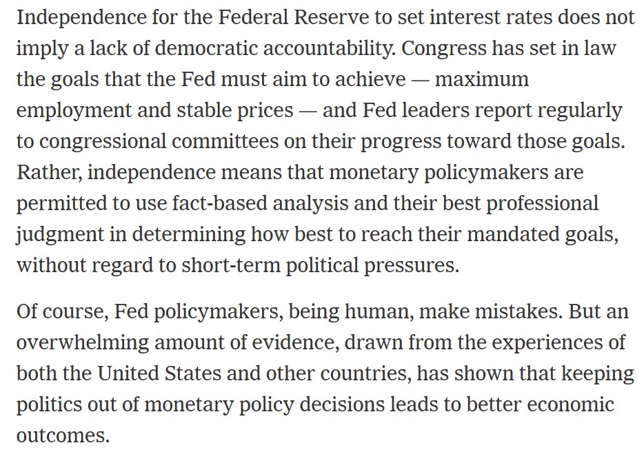dandolfa's tweet image. Ben Bernanke and Janet Yellen: The Fed Must Be Independent
nytimes.com/2025/07/21/opi…