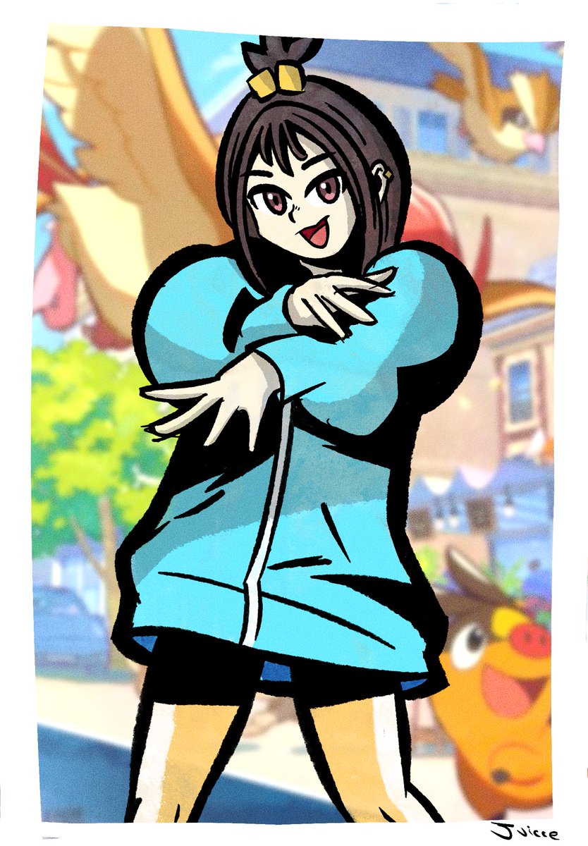 juiccedev's tweet image. Quick draw of Lida from Pokemon Z-A
#PokemonLegendsZA #Pokemon #twewy