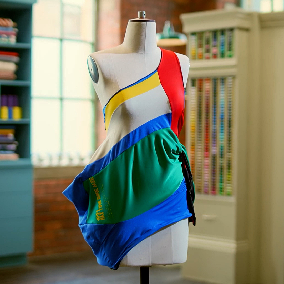 Kit gets the double! #SewingBee