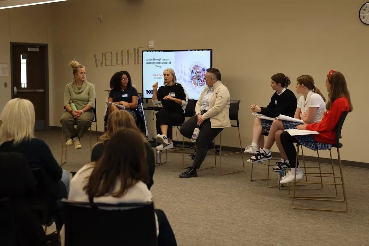 UTexasResearch's tweet image. 🎭 What if learning meant stepping into the lesson?
@uttad's Katie Dawson created Drama for Schools to help students explore ideas through storytelling, movement & role play — turning classrooms into creative spaces.
A recent Planet Texas 2050 project brought the work to the…