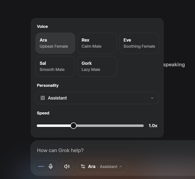 xDaily's tweet image. NEWS: Grok voice mode is finally available on web!
Try it out ---> grok.com