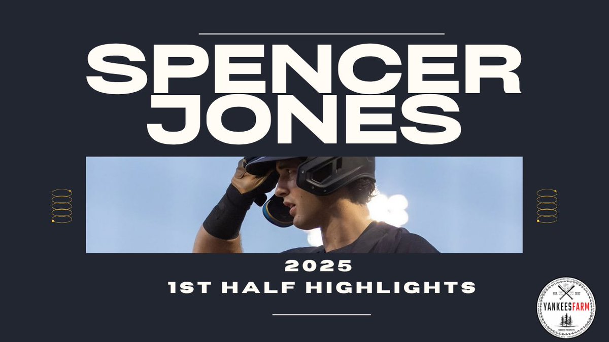 YankeesFarm's tweet image. 🎙️Spencer Jones highlights!
youtu.be/o2FqA-sXvWg?si…
#RepBx #Yankees