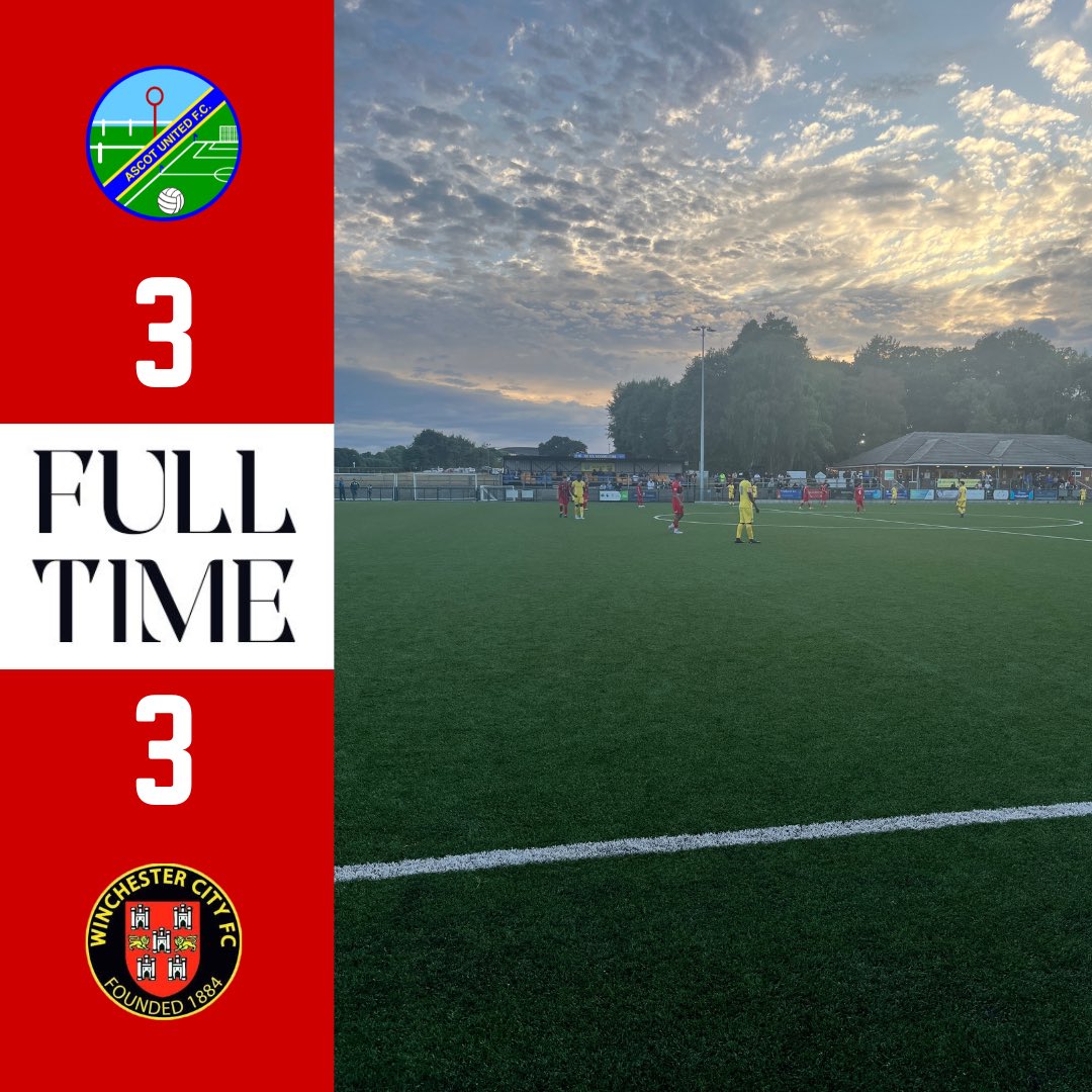 wincityfc's tweet image. The honours are shared. 🤝
Best of luck to @AscotUnitedFC for the season ahead.
#youcitizens