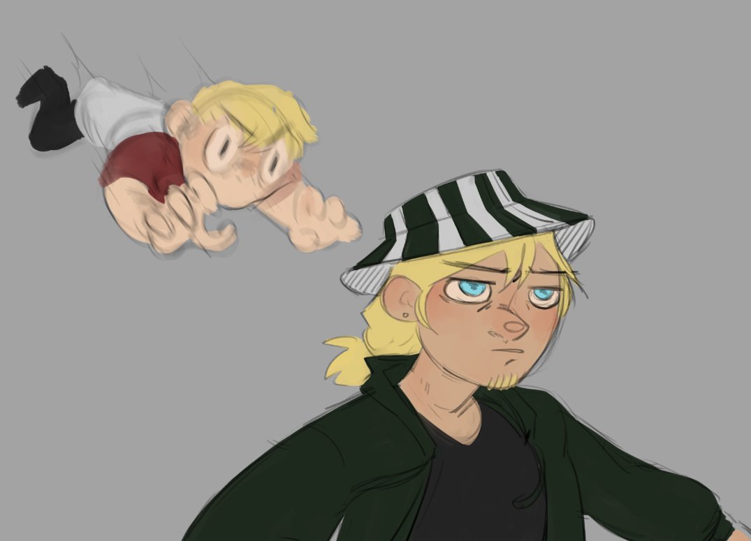 Got over my little sbi break and as I scrolled through the ye ol' wips found this gem that I have NO context for lmao