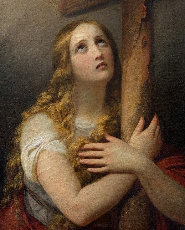 catholicashlyn's tweet image. “Just as Mary Magdalene found what she was seeking by always stooping down and looking into the empty tomb, so I, abasing myself to the very depths of my nothingness, raised myself so high that I was able to attain my end.” - St. Thérèse of Lisieux