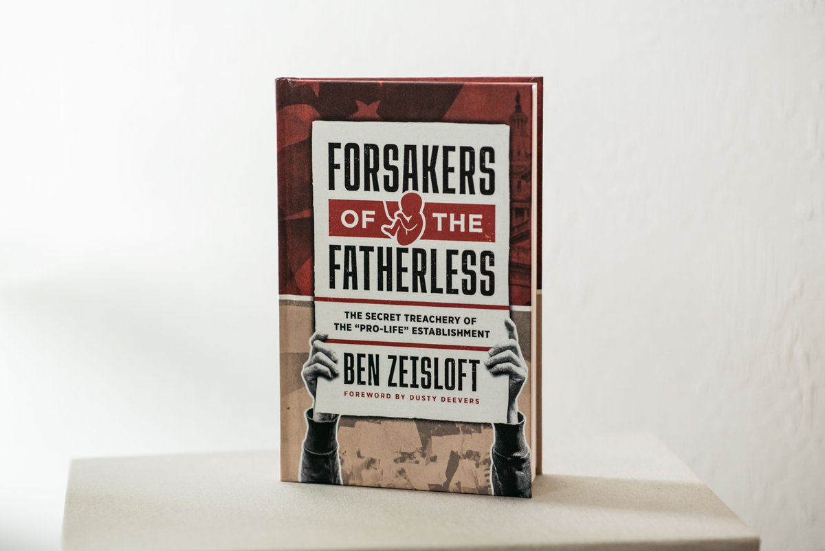 FoundersMin's tweet image. "Every Christian needs to understand how the Pro-Life lobby is opposing God’s demand to give justice to the fatherless..a must-read!" – Bradley Pierce (@bradleywpierce)
Pre-order your copy of Forsakers of the Fatherless: The Secret Treachery of the "Pro-Life" Establishment by…