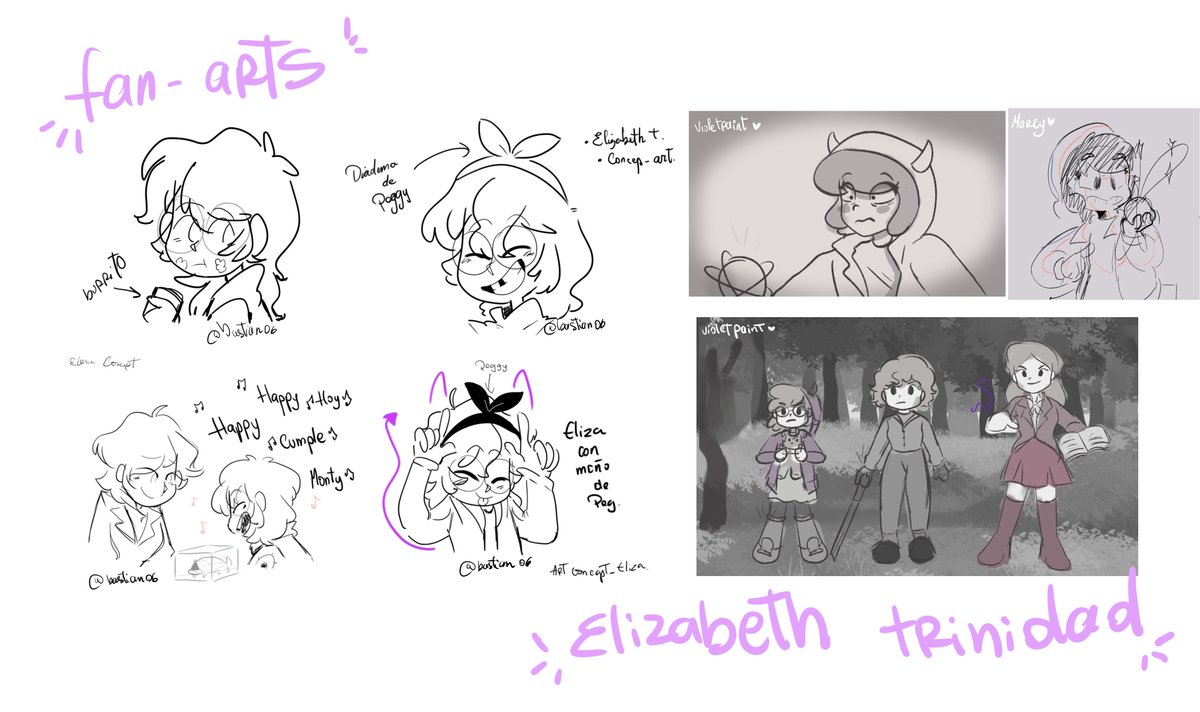 ¿Alguna vez tuviste una hermana que convierte cada momento en un caos con patas? ¡Elizabeth es ese Pokémon ideal que necesitas para tu equipo! 😆❤️
Fanarts: <a href="/violetpaint06_/">Ana_Violet</a> , <a href="/SrMarci2/">Marci</a> , Bastian06