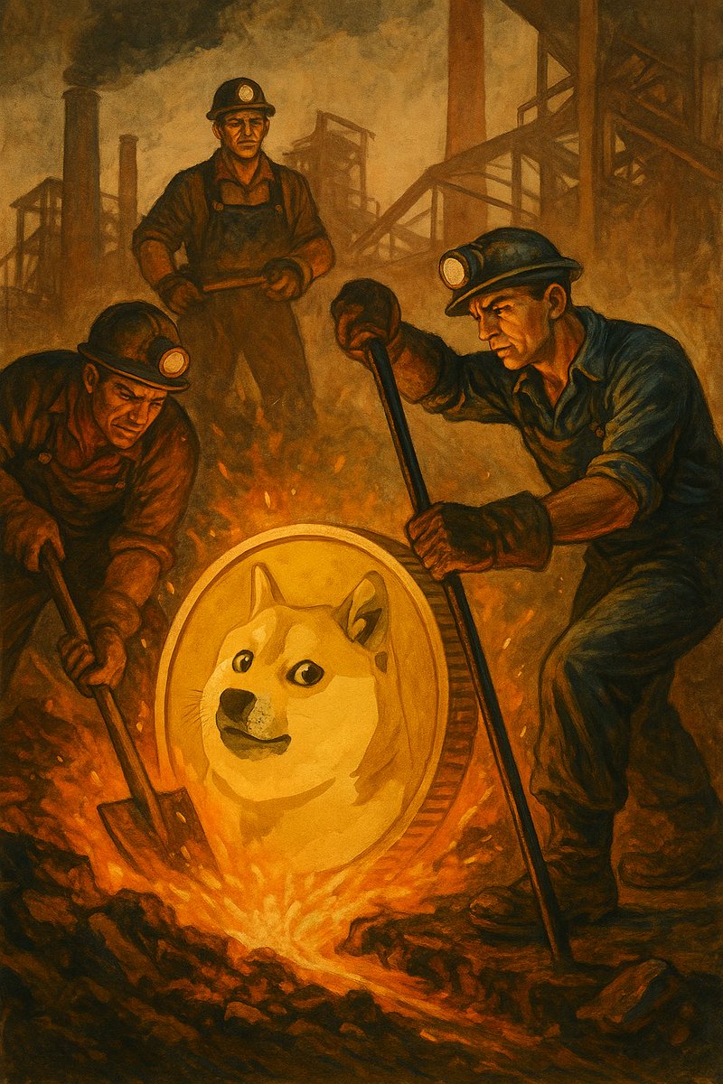 DominikFelczak's tweet image. 🚨 #Dogecoin #Hashrate 🤩

🤯 Co tu się dzieje z $DOGE?
Hashrate Dogecoina właśnie pobił rekord wszech czasów: 2,70 PH/s 🚀

Ale chwila…
👉 Co to w ogóle jest ten hashrate?
To moc obliczeniowa sieci. Im większy, tym więcej górników kopie Dogecoina – a górnicy to nie są amatorzy.