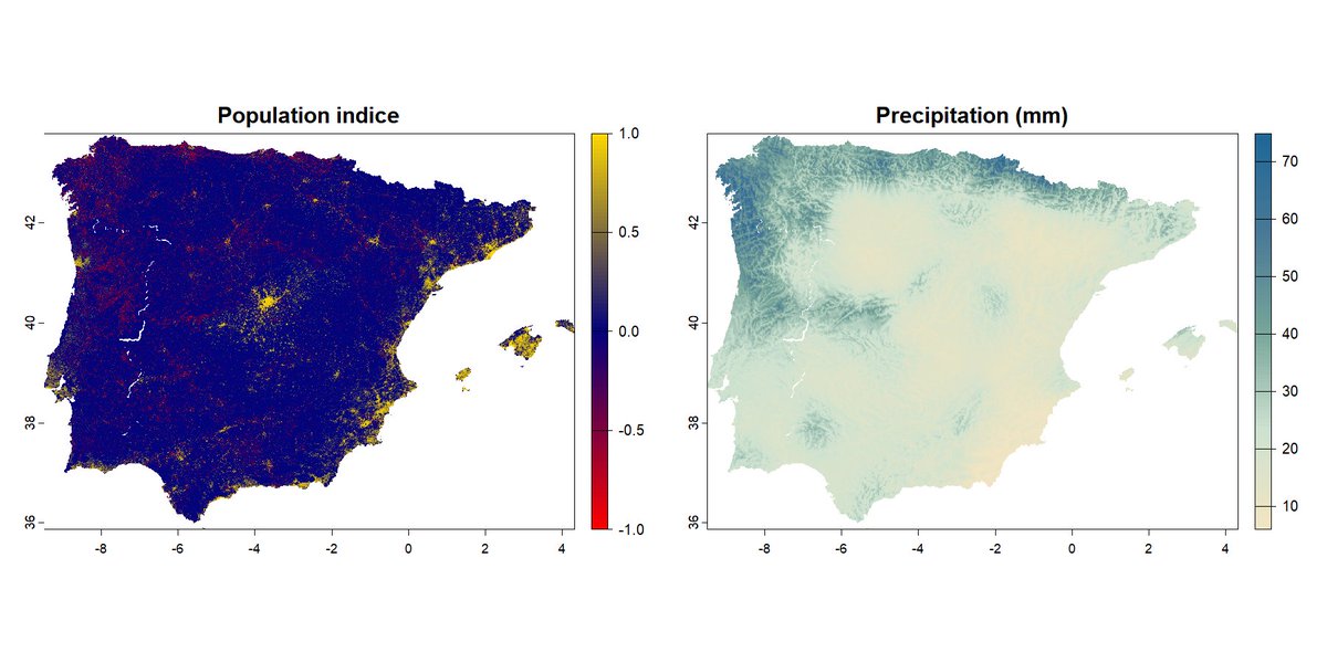 Sofia Lazar (@lazarsofia1) on Twitter photo 🔥 Hot spots, dry drops
📍 Iberian Peninsula
Where people live ≠ where water falls
👉 Better take a look at <a href="/milosmakesmaps/">Milos Makes Maps</a> tuts, you don’t know what you’re missing.......seriously 🎯
#DataViz #ClimateResilience #Geospatia #Rstats #Spain #Portugal #Iberia #Remotesensing 🔥 Hot spots, dry drops
📍 Iberian Peninsula
Where people live ≠ where water falls
👉 Better take a look at <a href="/milosmakesmaps/">Milos Makes Maps</a> tuts, you don’t know what you’re missing.......seriously 🎯
#DataViz #ClimateResilience #Geospatia #Rstats #Spain #Portugal #Iberia #Remotesensing
