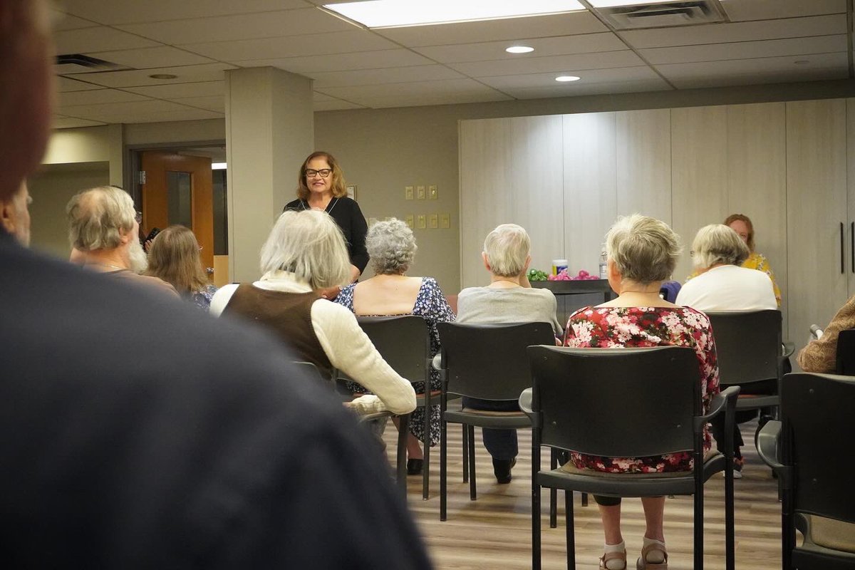 Anna Roberts (@annarobertsmp) on Twitter photo Lower taxes, better value for your dollar, and stronger pensions were top of mind at the Victoria Place Retirement Community in Kitchener yesterday.
Thanks to the wonderful seniors and amazing team for the warm welcome and great discussion on how we can make life better for Lower taxes, better value for your dollar, and stronger pensions were top of mind at the Victoria Place Retirement Community in Kitchener yesterday.
Thanks to the wonderful seniors and amazing team for the warm welcome and great discussion on how we can make life better for