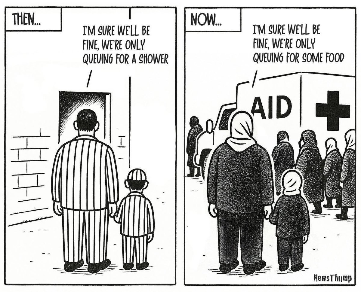 History repeats and the west is guilty again.