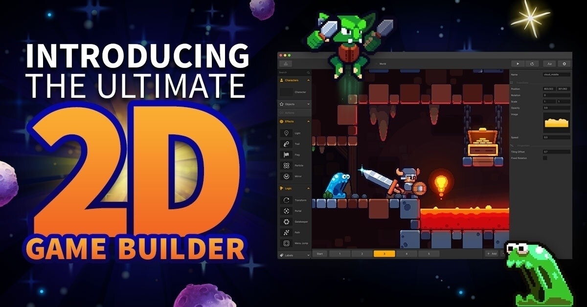 buildbox's tweet image. Buildbox Classic just got smarter with AI.
Drag. Drop. Done.
Design amazing levels without writing a single line of code.
👉 signup.buildbox.com/product/bb2
#GameDev #NoCodeTools #IndieDevLife