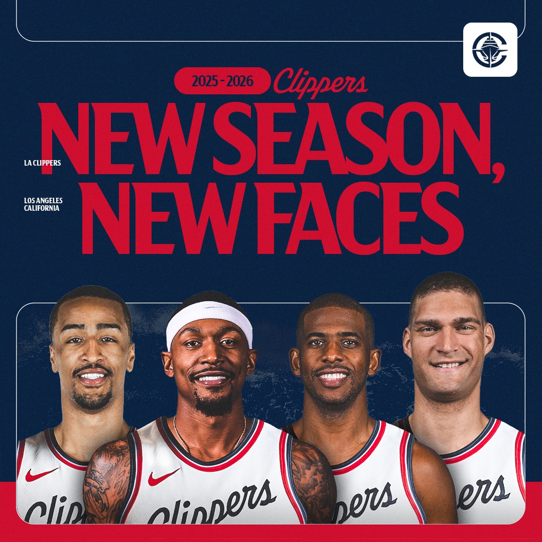 LAClippers's tweet image. New season, new faces.
Don't miss it! Join us at @IntuitDome this season 👉 on.nba.com/3IETM7P