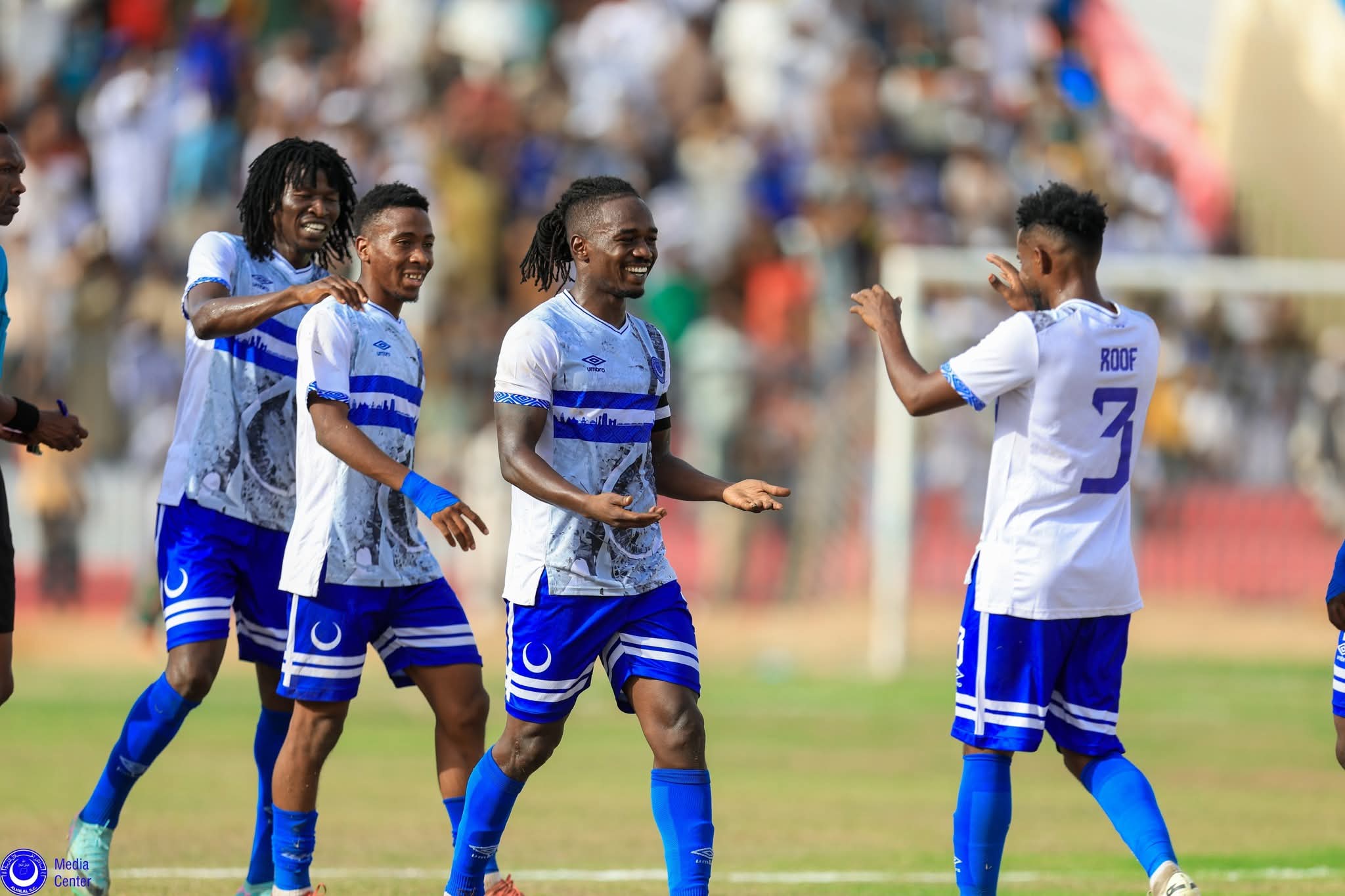 لاعبو الهلال. (إكس) 
