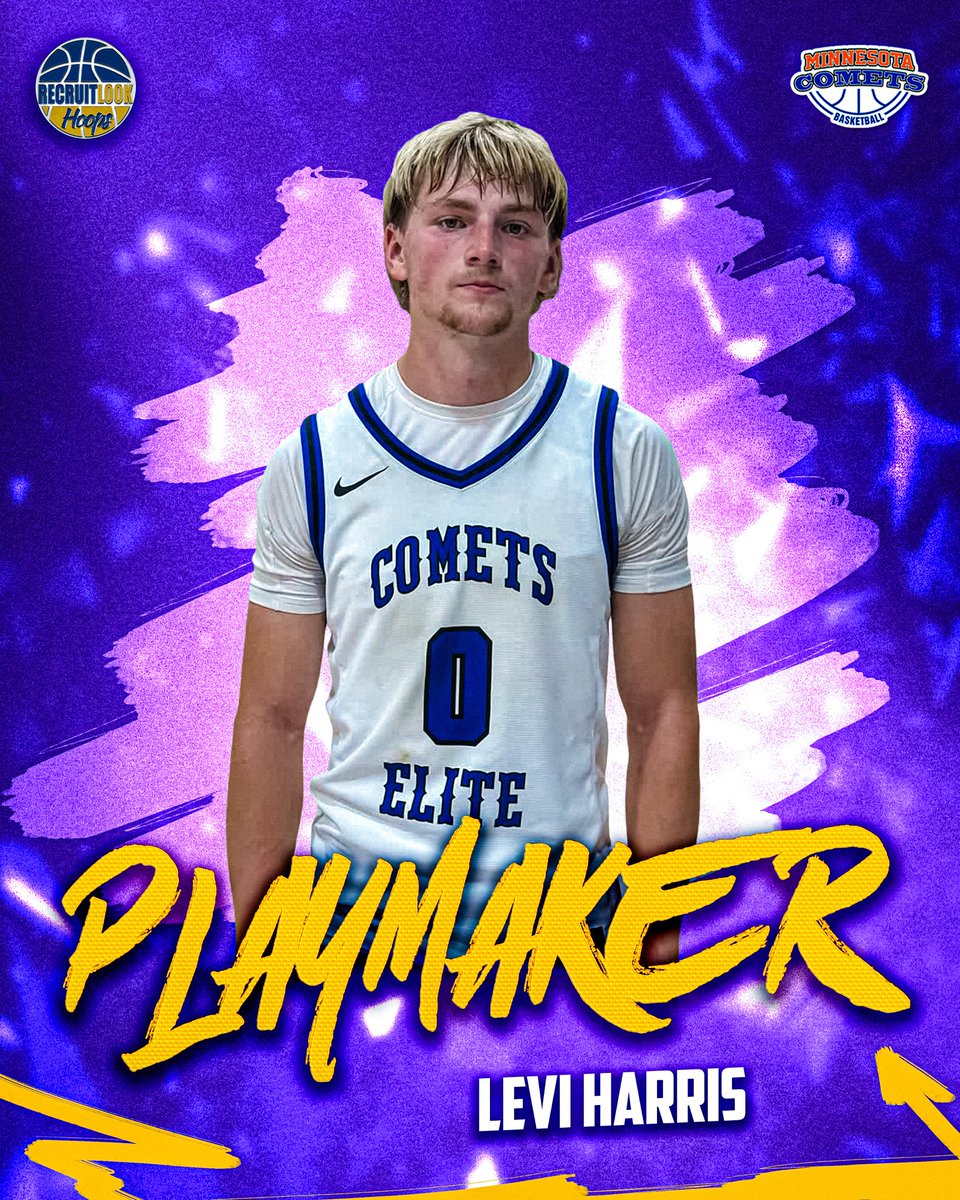 2026 | Levi Harris | #RLHoops

Harris impressed over the weekend, playing a vital role for the MN Comets Elite (Avg. close to 15-3PM/Game). High IQ floor general is poised. Sets up teammates at there sweet spots. Knocked down multiple 3’s &amp; showed the growth of his mid range game