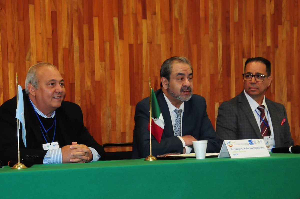 inin_mx's tweet image. El Dr. Javier Palacios, Dir. Gral del ININ inauguró el Curso Regional en Desarrollo de Indicadores y Límites para el Análisis de Suelos Contaminados @ARCALorg RLA5089 y, así, evaluar los datos generados por país, de suelos contaminados por actividades antropogénicas y naturales.