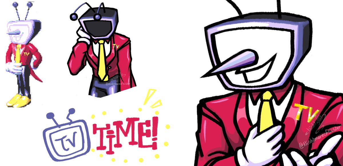 Nighty6437's tweet image. It&apos;s TV Time!!!
#tenna #deltarune #tennaDeltarune