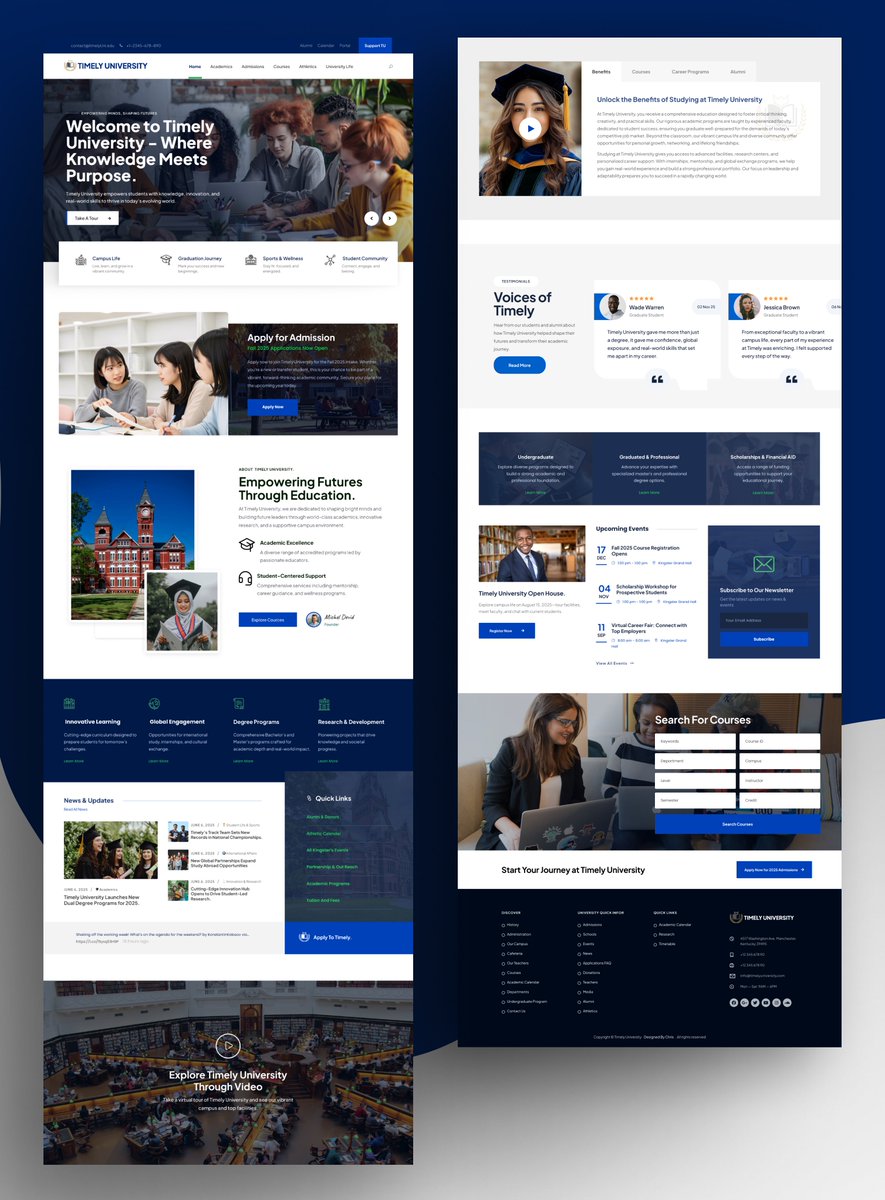 chris_visuals55's tweet image. University Website✨