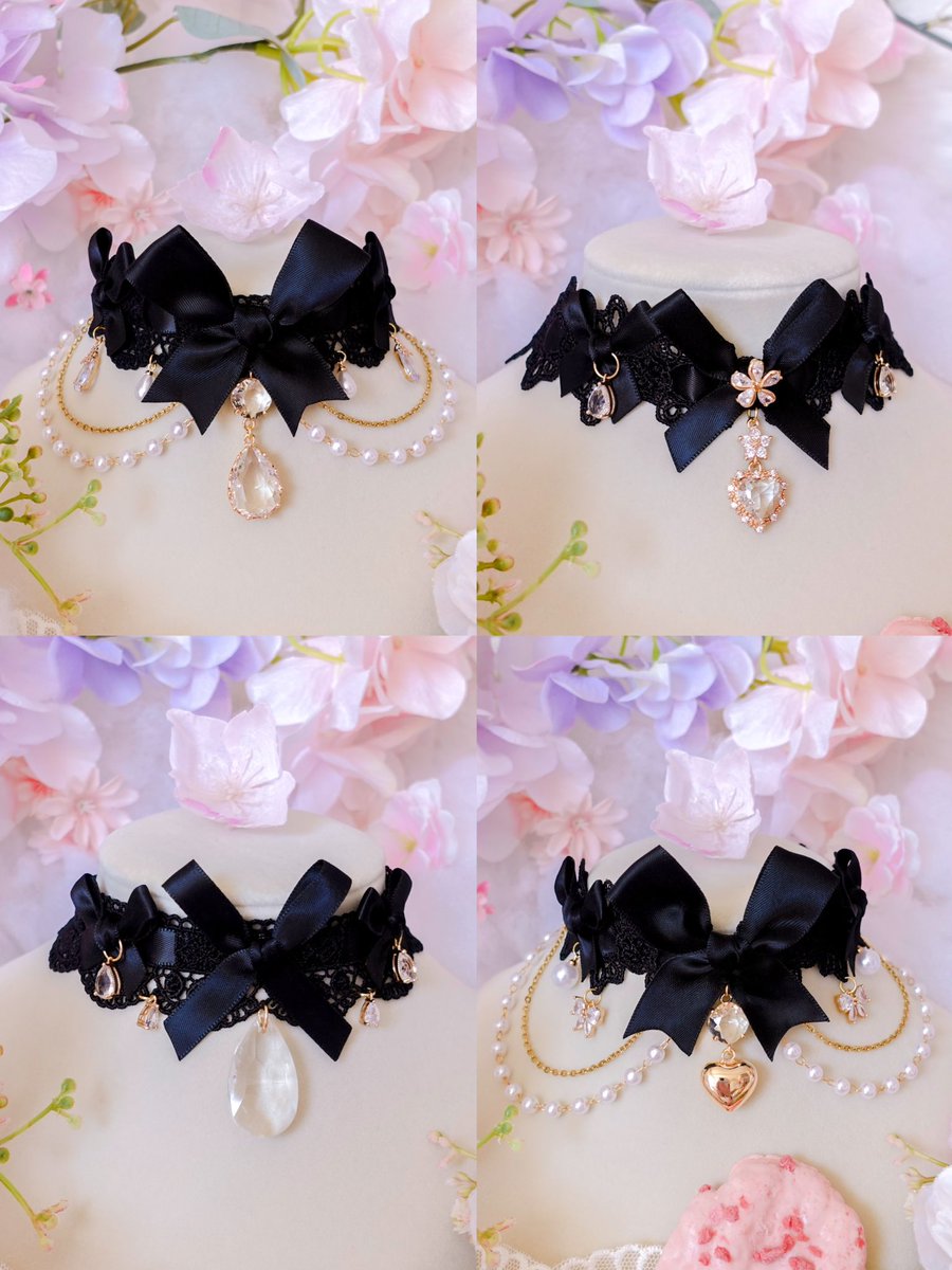 mokapuffshop's tweet image. which choker are you eyeing? ๐โโฌ๐ค